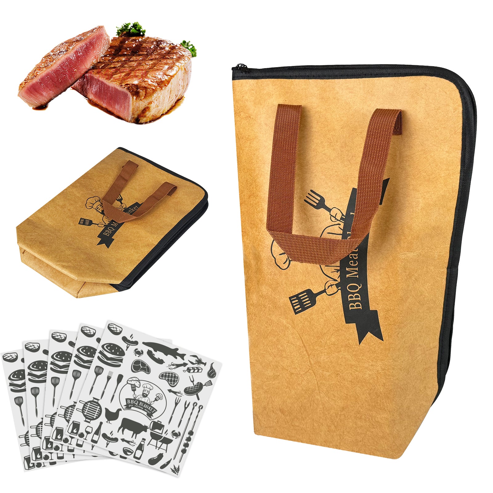 EverRise Heavy-Duty Insulated BBQ Meat Resting Blanket Bag - EverRise Gear
