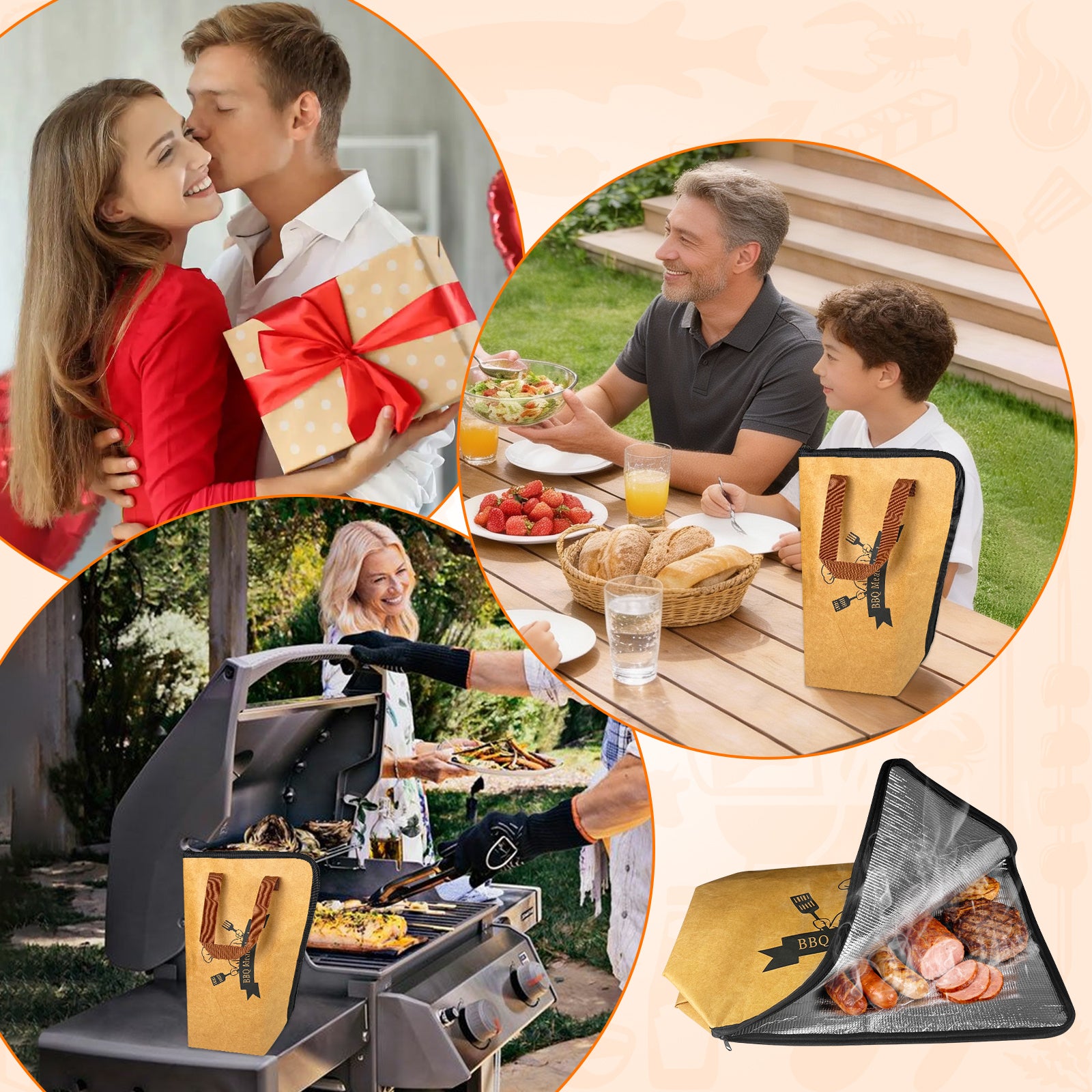 EverRise Heavy-Duty Insulated BBQ Meat Resting Blanket Bag - EverRise Gear