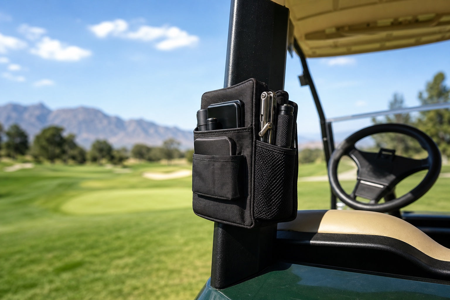 Golf cart mount